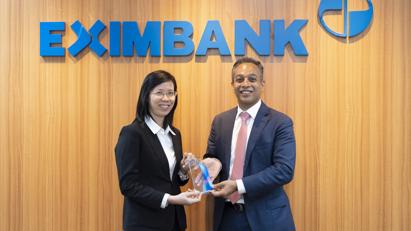 Eximbank vinh dự nhận giải thưởng thanh toán quốc tế xuất sắc từ Citibank Eximbank vinh dự nhận giải thưởng thanh toán quốc tế xuất sắc từ Citibank